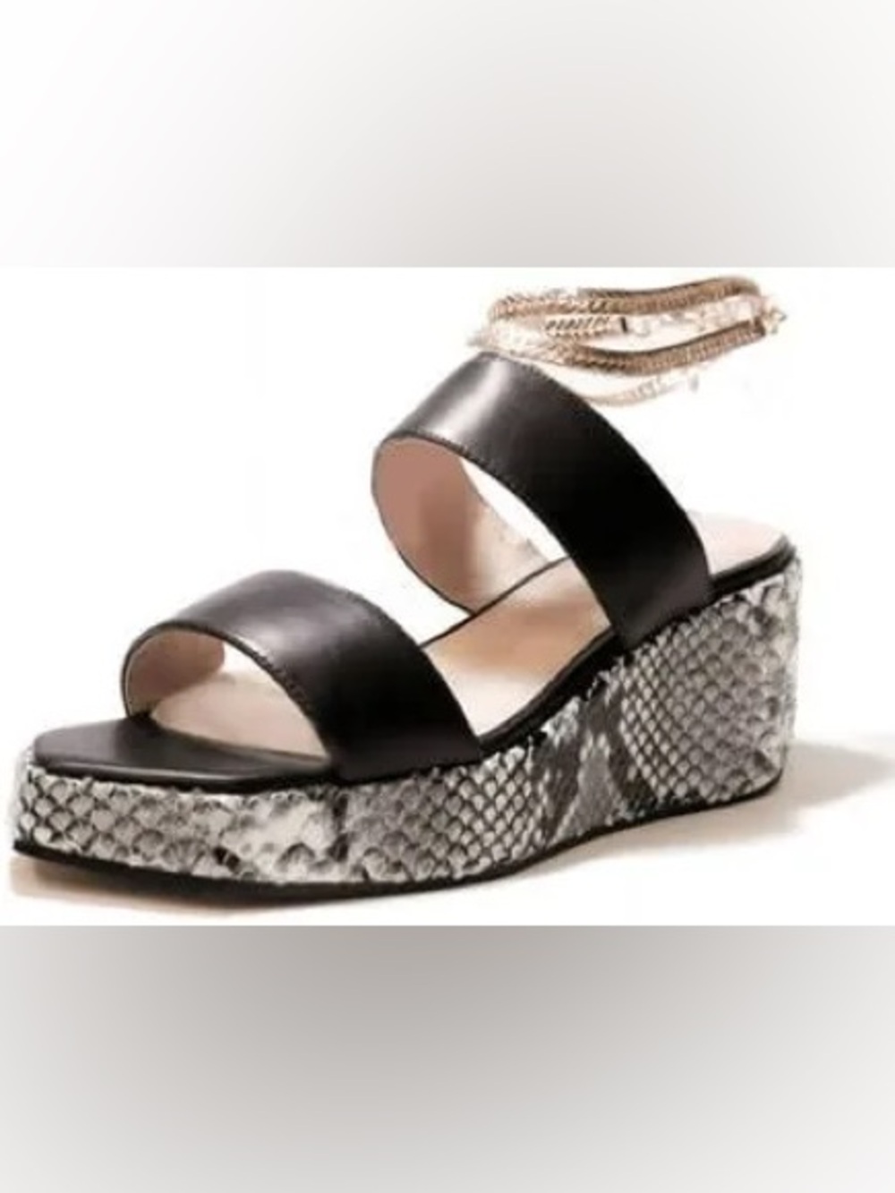 NY Cecelia Baleves Wedge Platform Sandals. NIB SZ:8.5. Retail: $169. Ask: $100.